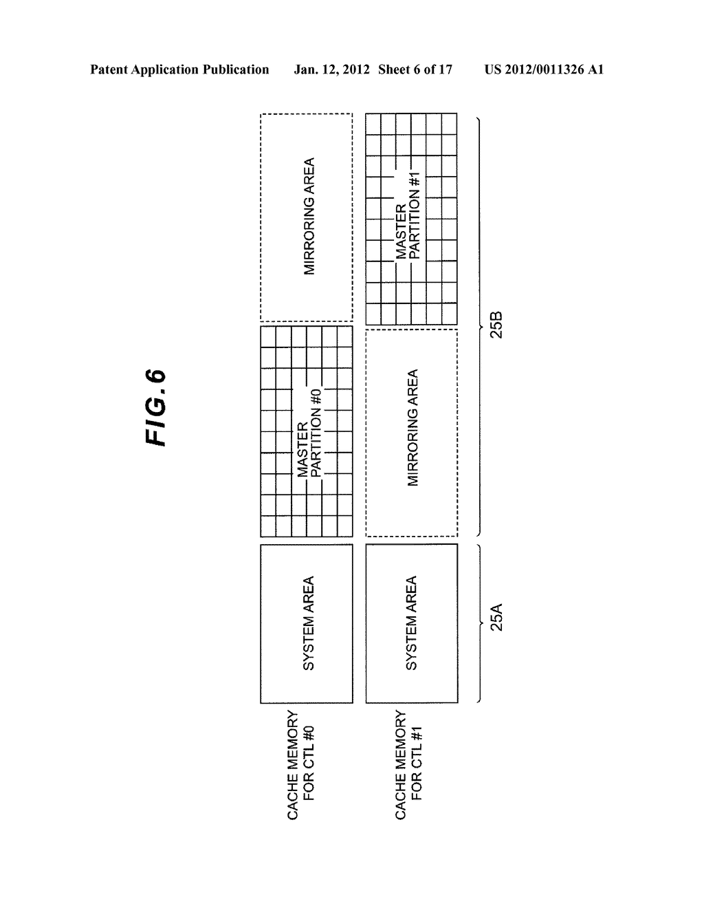 STORAGE SYSTEM AND METHOD FOR CHANGING CONFIGURATION OF CACHE MEMORY FOR     STORAGE SYSTEM - diagram, schematic, and image 07