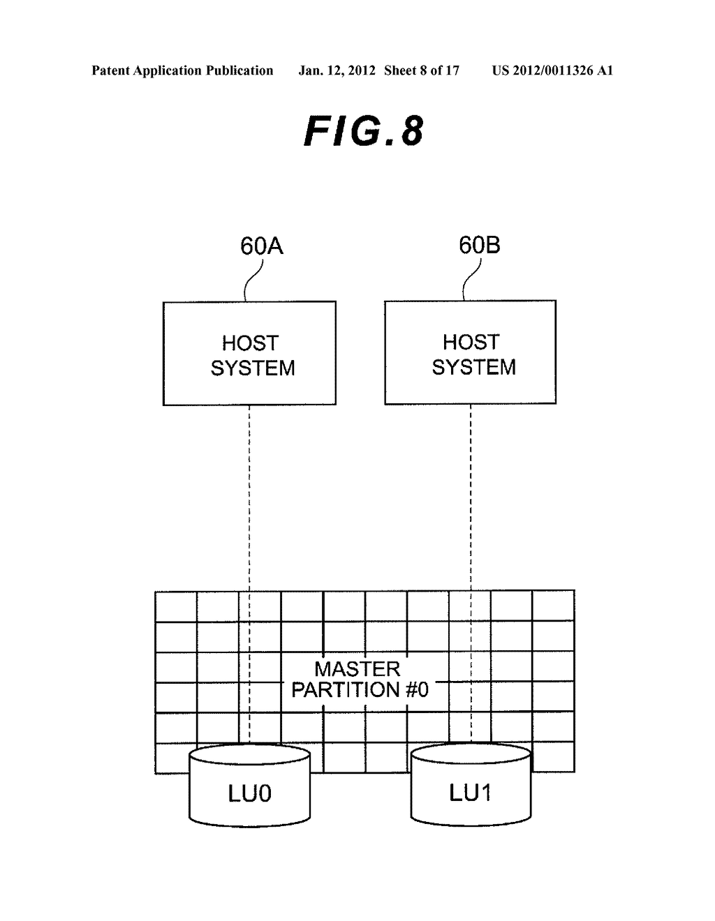 STORAGE SYSTEM AND METHOD FOR CHANGING CONFIGURATION OF CACHE MEMORY FOR     STORAGE SYSTEM - diagram, schematic, and image 09