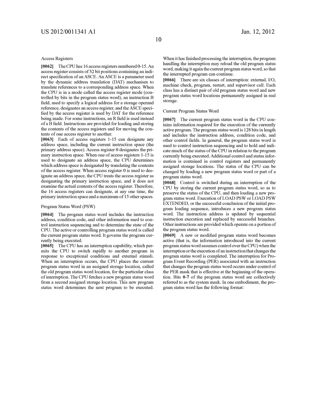 Load Page Table Entry Address Instruction Execution Based on an Address     Translation Format Control Field - diagram, schematic, and image 24