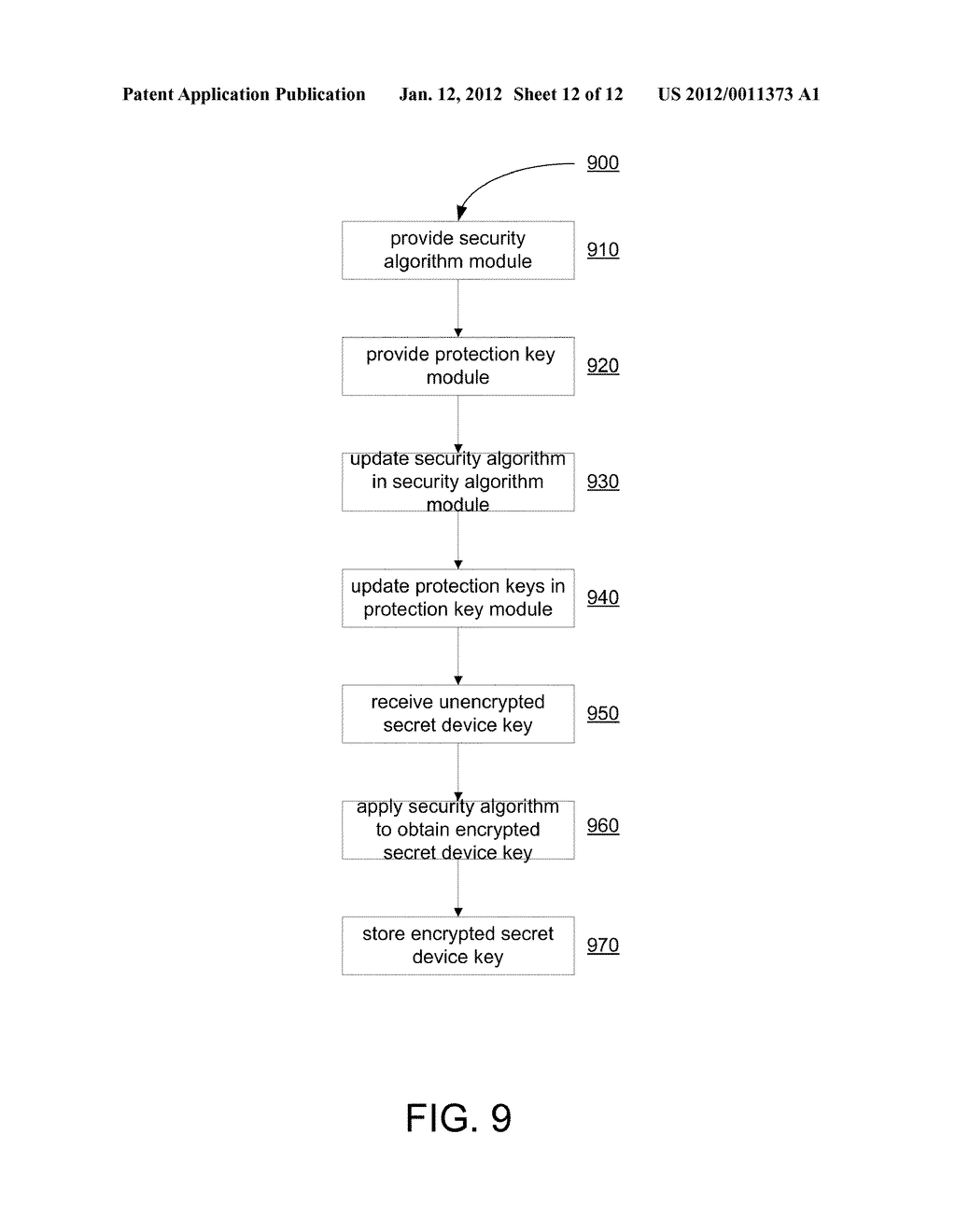 System and Method for Secure Device Key Storage - diagram, schematic, and image 13