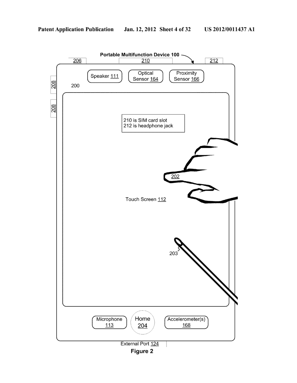 Device, Method, and Graphical User Interface for User Interface Screen     Navigation - diagram, schematic, and image 05