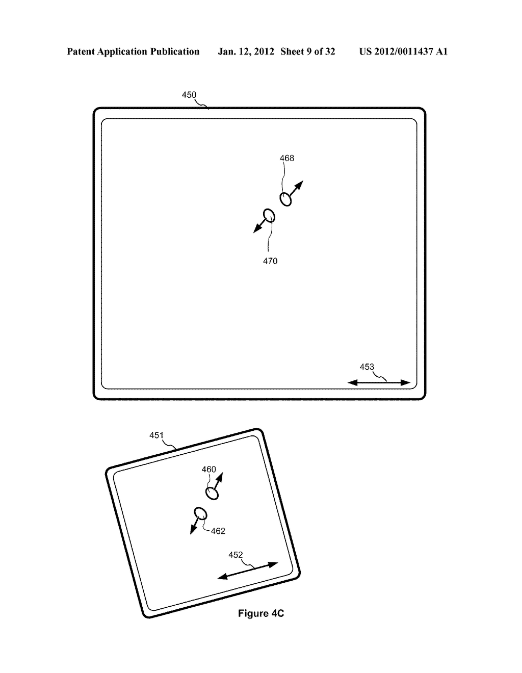 Device, Method, and Graphical User Interface for User Interface Screen     Navigation - diagram, schematic, and image 10