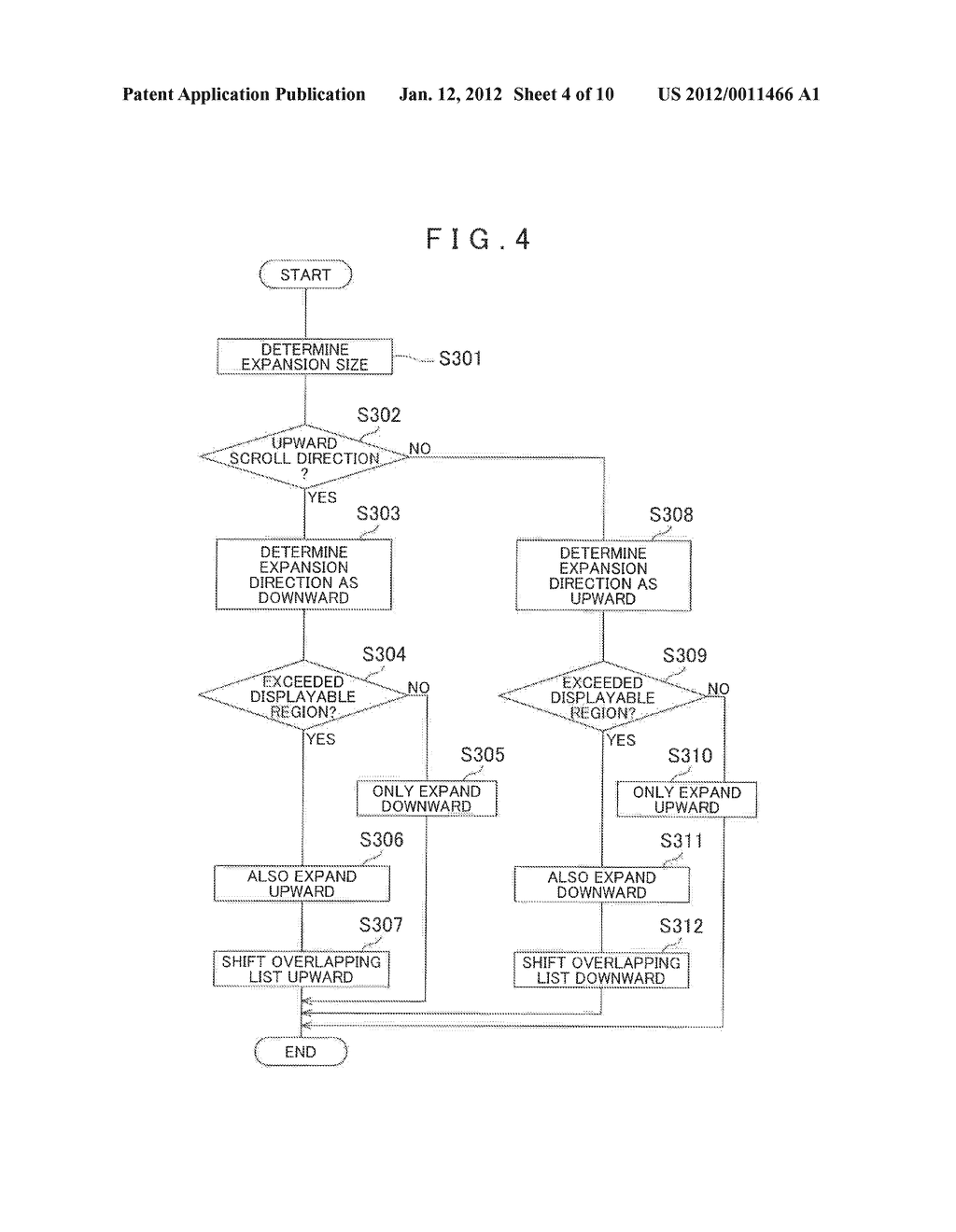 LIST DISPLAY DEVICE, METHOD AND PROGRAM - diagram, schematic, and image 05