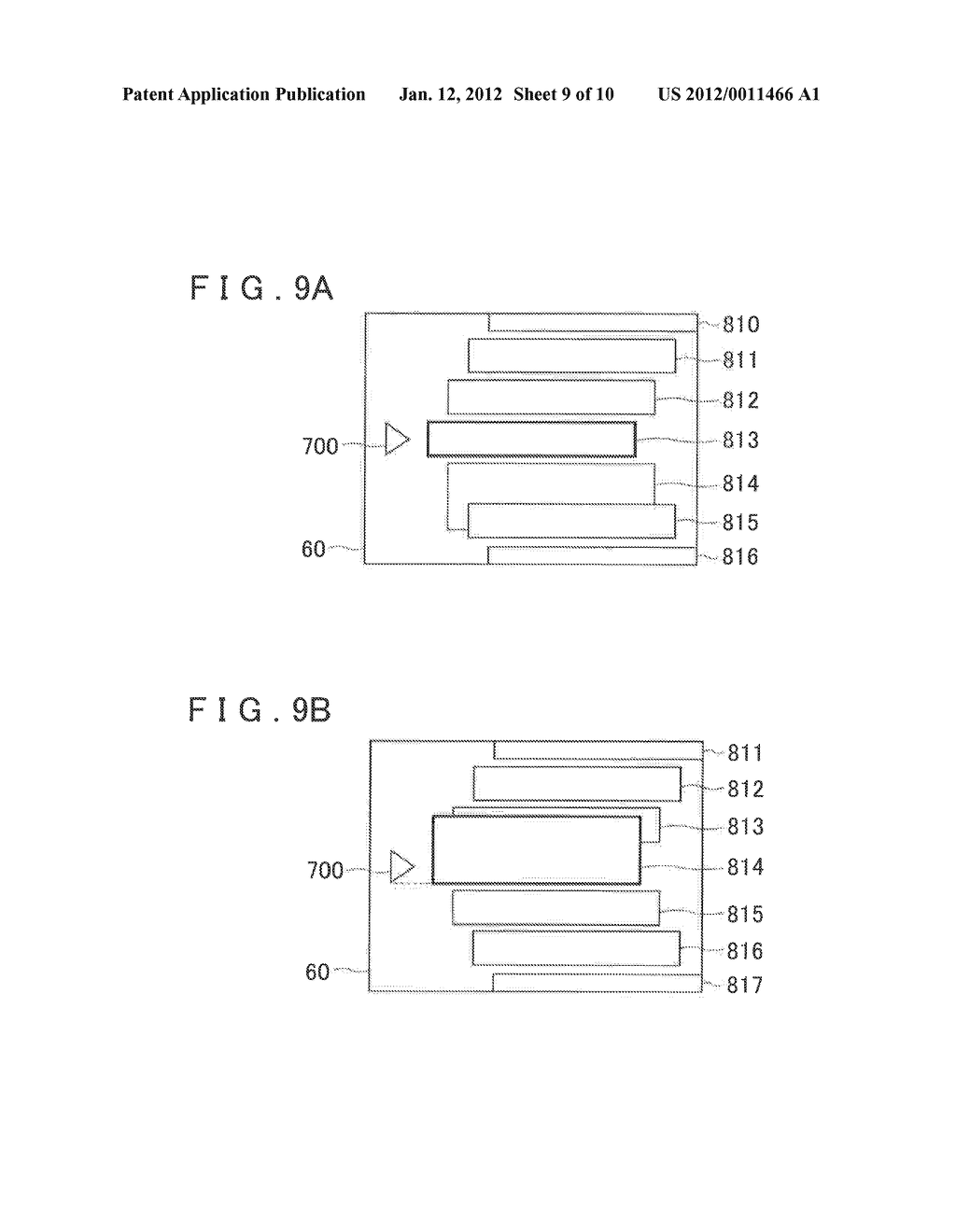 LIST DISPLAY DEVICE, METHOD AND PROGRAM - diagram, schematic, and image 10