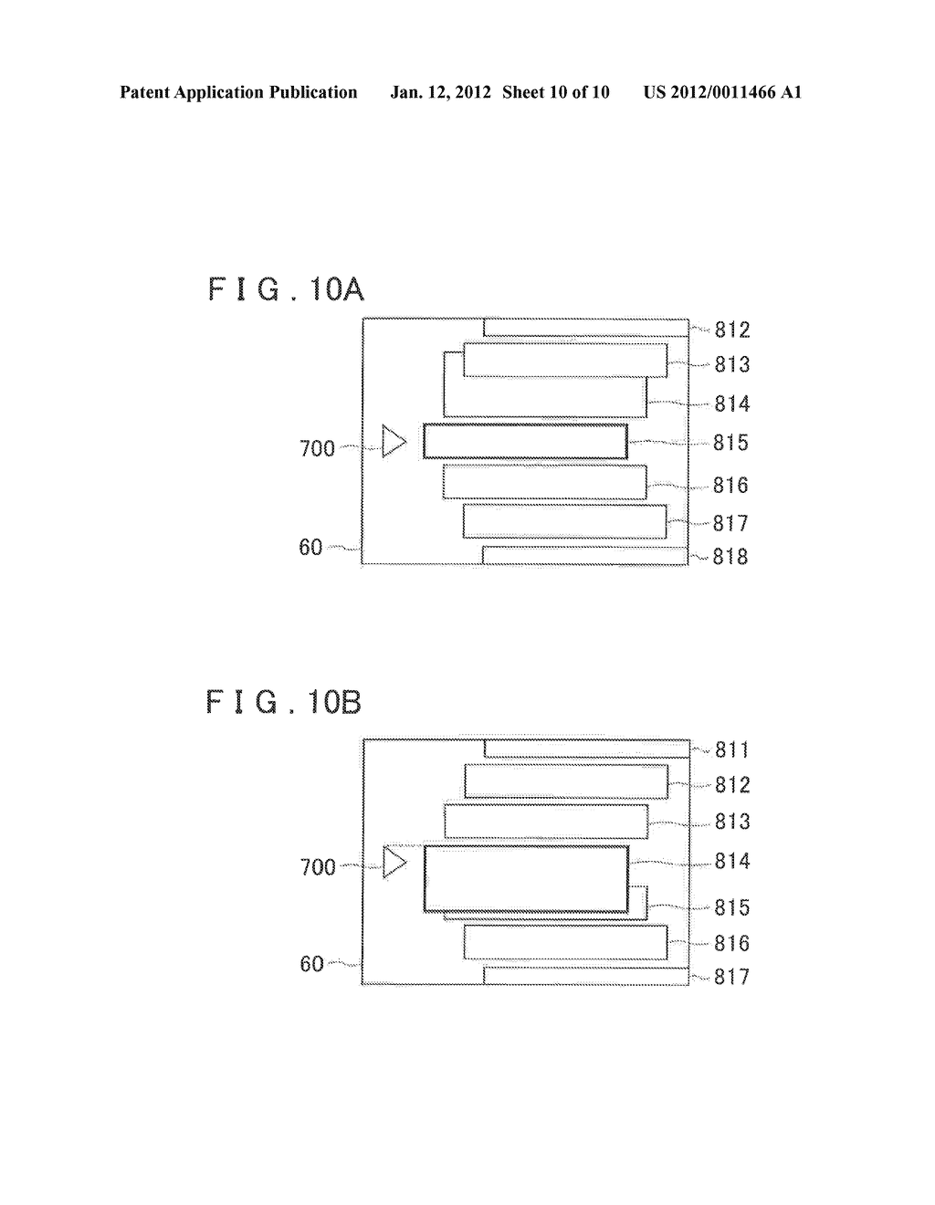 LIST DISPLAY DEVICE, METHOD AND PROGRAM - diagram, schematic, and image 11