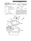 TOILET SEAT HINGE ASSEMBLY diagram and image