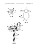 TOILET SEAT HINGE ASSEMBLY diagram and image