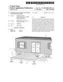 Perimeter wall support system for a manufactured home diagram and image