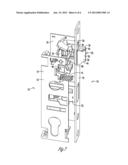 REVERSIBLE MORTISE LOCK diagram and image