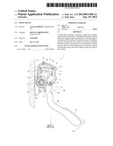 PEDAL DEVICE diagram and image