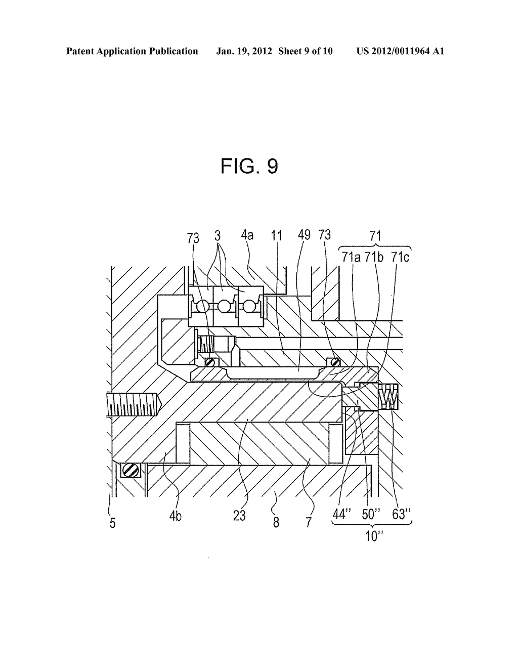 INDEXING APPARATUS FOR MACHINE TOOL - diagram, schematic, and image 10