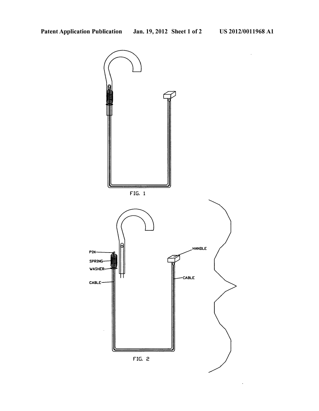 Door Handle Actuator For The Manual Release Of Electronically Controlled     Door Lock - diagram, schematic, and image 02