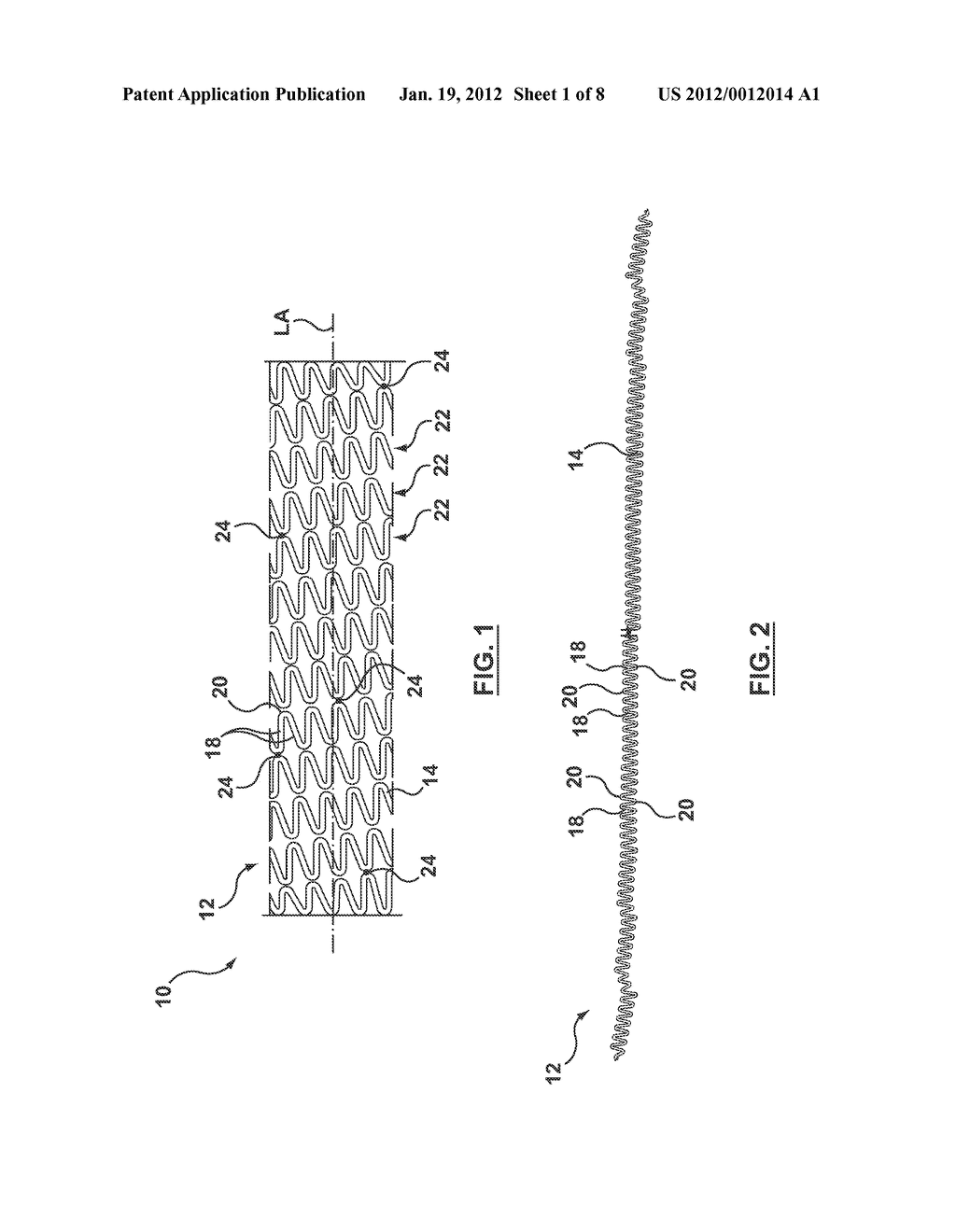 Method for Forming a Wave Form Used to Make Wound Stents - diagram, schematic, and image 02