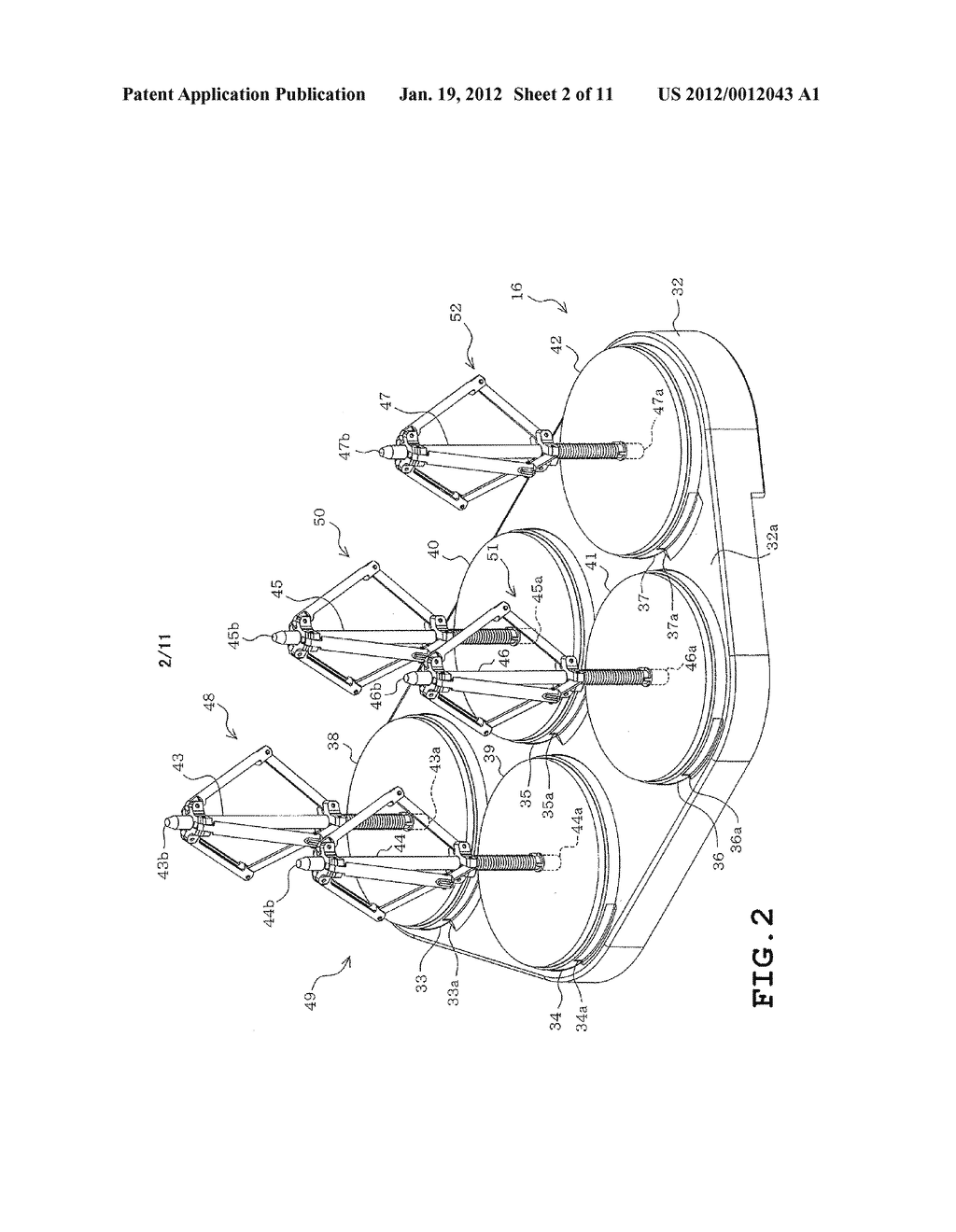 THREAD SPOOL STAND DEVICE AND SEWING MACHINE PROVIDED WITH THREAD SPOOL     STAND DEVICE - diagram, schematic, and image 03