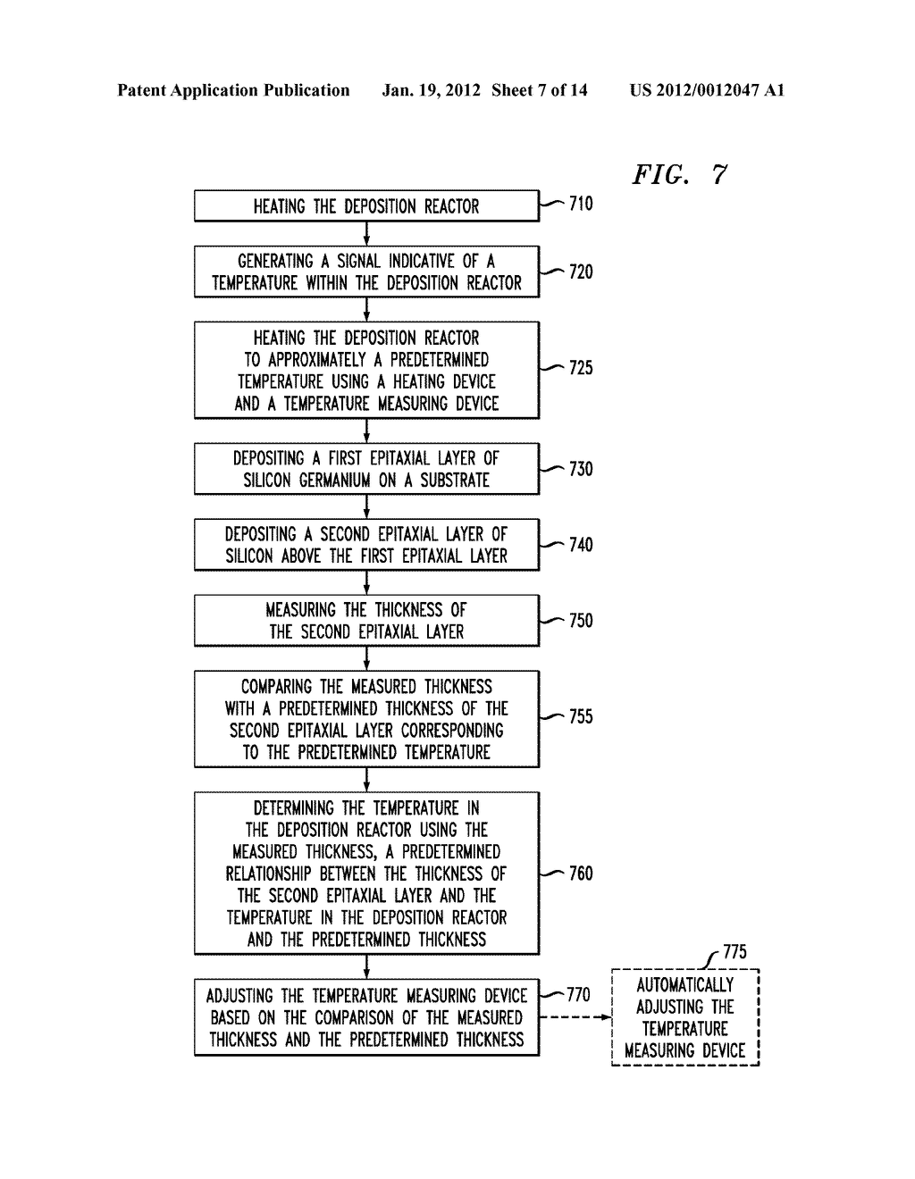 METHOD OF TEMPERATURE DETERMINATION FOR DEPOSITION REACTORS - diagram, schematic, and image 08