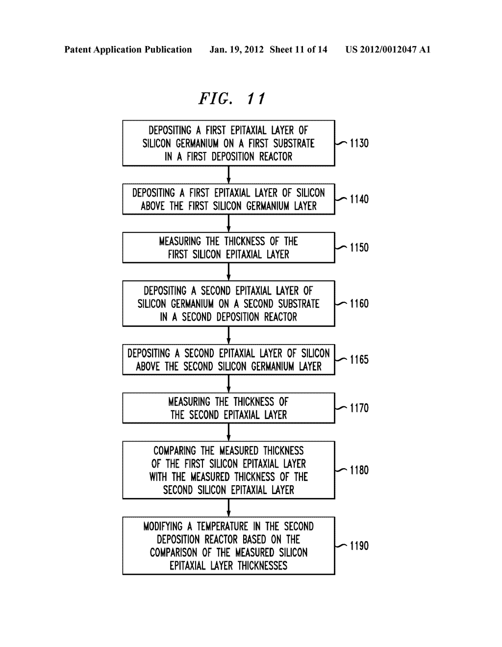 METHOD OF TEMPERATURE DETERMINATION FOR DEPOSITION REACTORS - diagram, schematic, and image 12