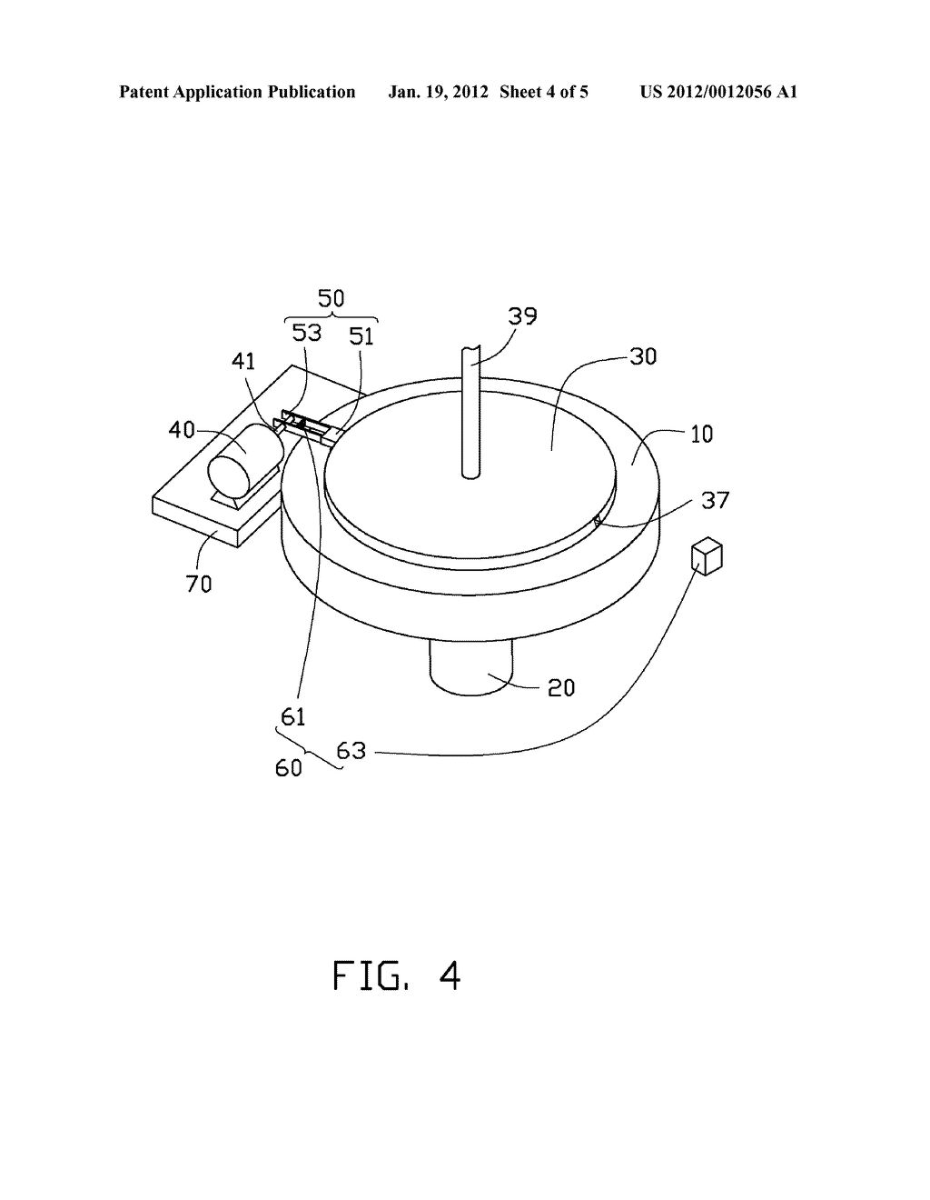 APPARATUS FOR PROCESSING COATING MATERIAL AND EVAPORATION DEPOSITION     DEVICE HAVING SAME - diagram, schematic, and image 05