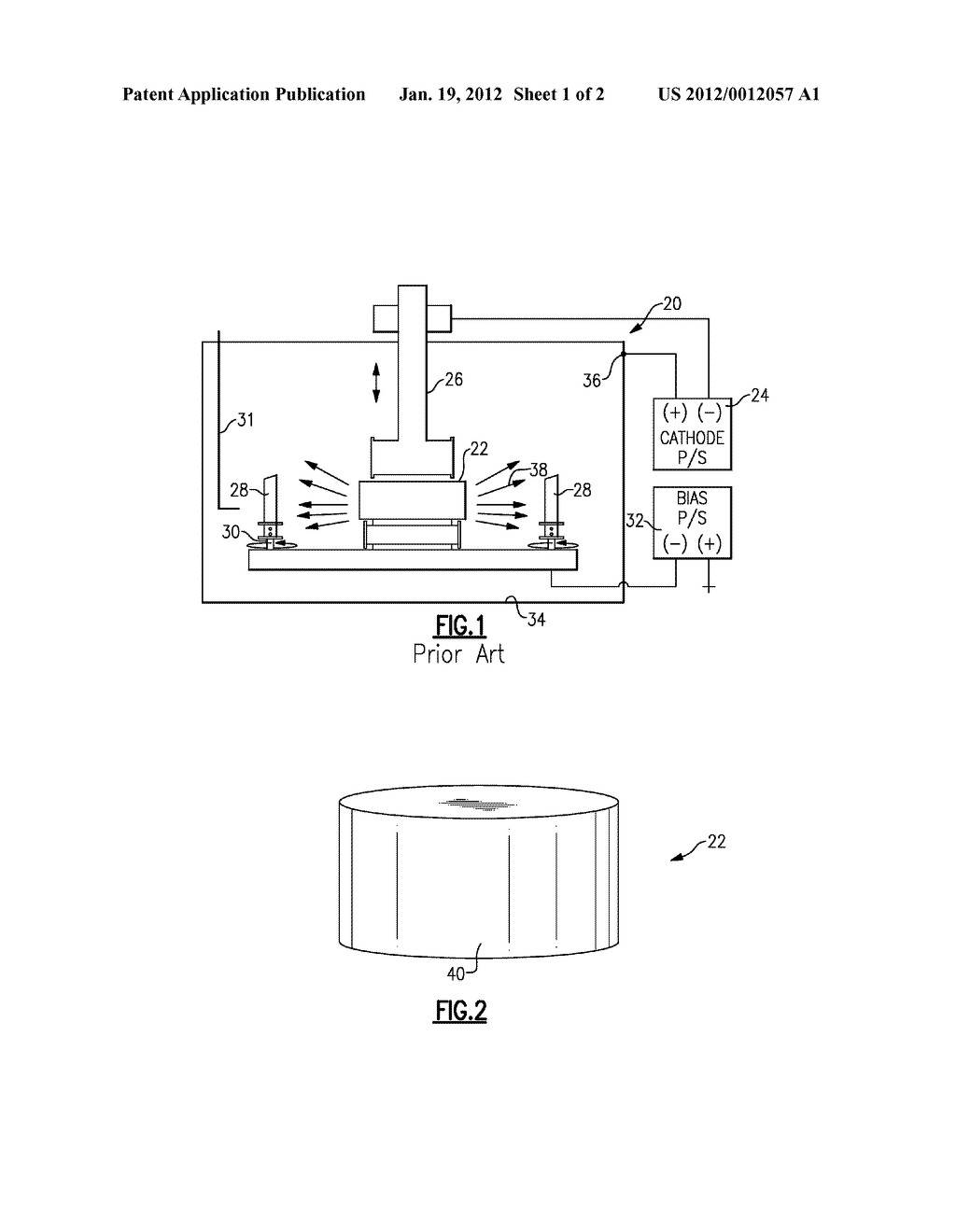 PUCK FOR CATHODIC ARC COATING WITH CONTINUOUS GROOVE TO CONTROL ARC - diagram, schematic, and image 02