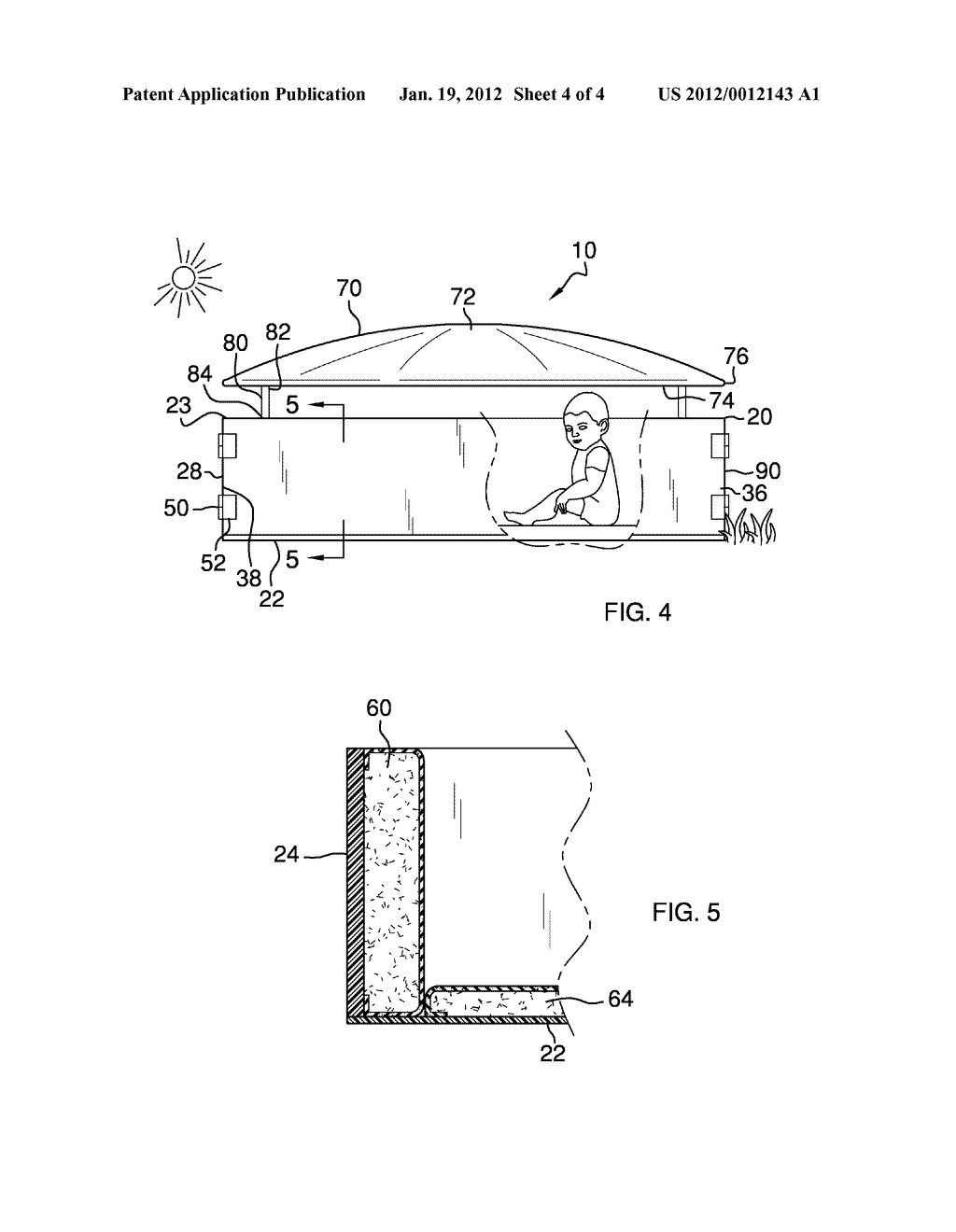 Modular Outdoor Playpen Apparatus - diagram, schematic, and image 05