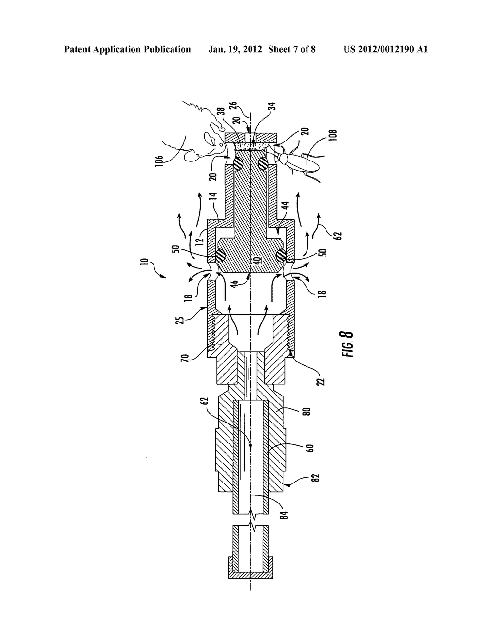 Valve system for releasing pressurized fluid - diagram, schematic, and image 08