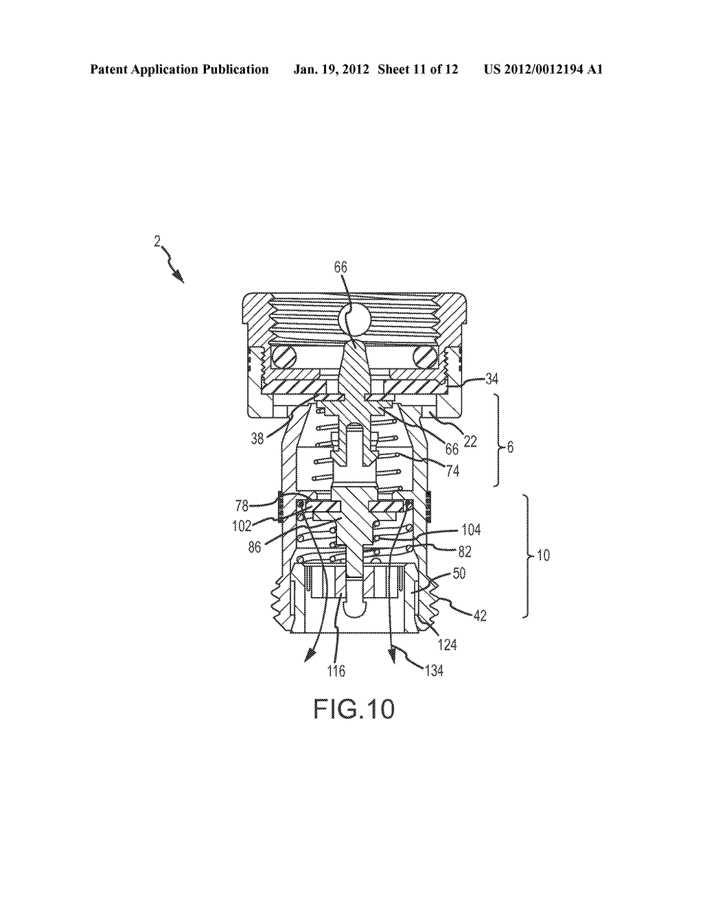 Double Check Back Flow Prevention Device - diagram, schematic, and image 12