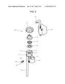 VALVE FOR CONTROLLING AMOUNT OF WATER IN RIM-SIDE SUPPLY PIPE OF FILL     VALVE IN WATER TOILET diagram and image