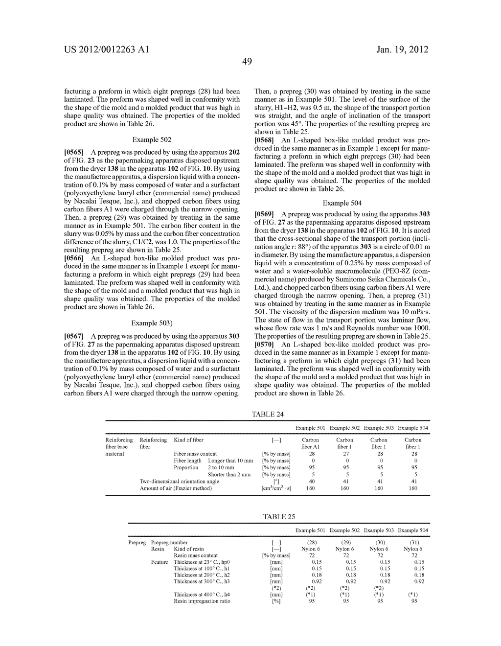 Method for manufacturing prepreg - diagram, schematic, and image 65