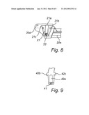 HANDLE PORTION OF A HAND-HELD MOTOR-DRIVEN TOOL diagram and image