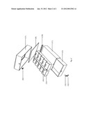 Eyeglass and sunglass display and carrying case diagram and image