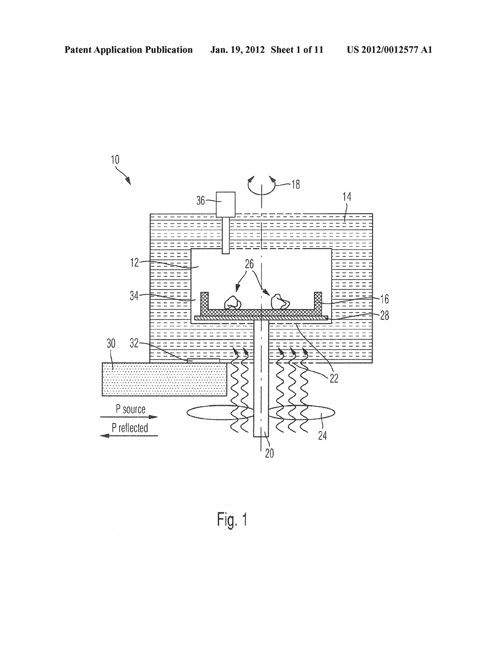 Microwave Oven Comprising A Rotary Table - diagram, schematic, and image 02