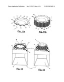 DISPENSER OF DISPOSABLE PLATES FOR FOOD AND RELATED DISPOSABLE PLATE diagram and image