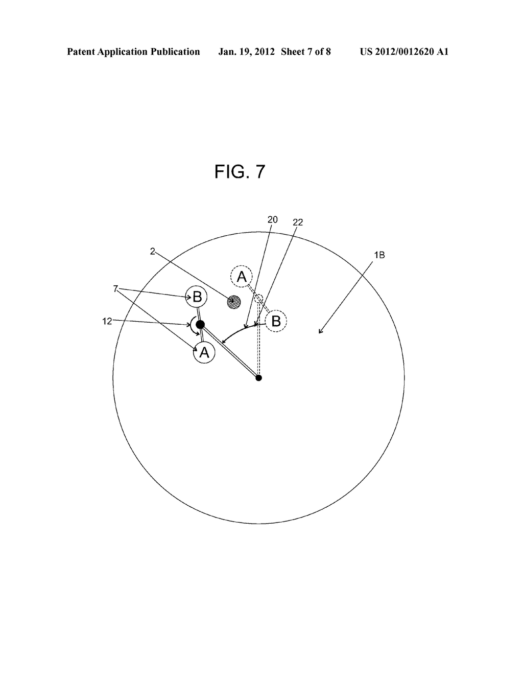 MACHINE AND METHOD WITH MAGNETS FOR PLAITING THREADS - diagram, schematic, and image 08