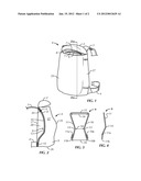 Backpack Having Removable Frame diagram and image