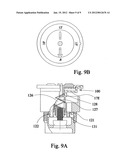 SPRAY NOZZLE WITH ADJUSTABLE ARC SPRAY ELEVATION ANGLE AND FLOW diagram and image