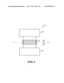 SENSOR FOR MEASURING LARGE MECHANICAL STRAINS IN SHEAR OR LATERAL     TRANSLATION diagram and image