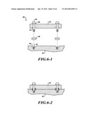 SENSOR FOR MEASURING LARGE MECHANICAL STRAINS IN SHEAR OR LATERAL     TRANSLATION diagram and image