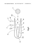 Self-secure mount for tubular object diagram and image