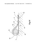 Self-secure mount for tubular object diagram and image