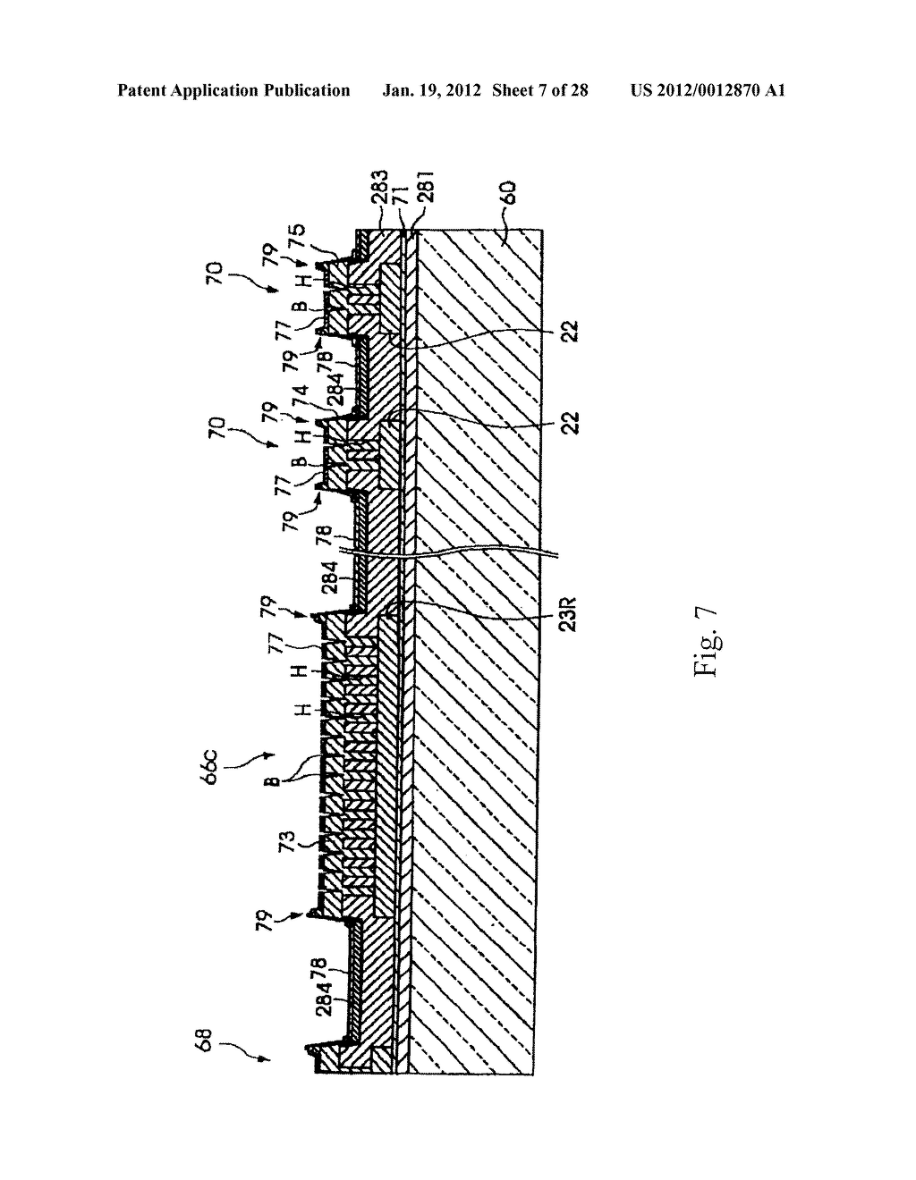 Method of Manufacturing An Electric Optical Device in Which External     Connection Terminals Are Formed - diagram, schematic, and image 08