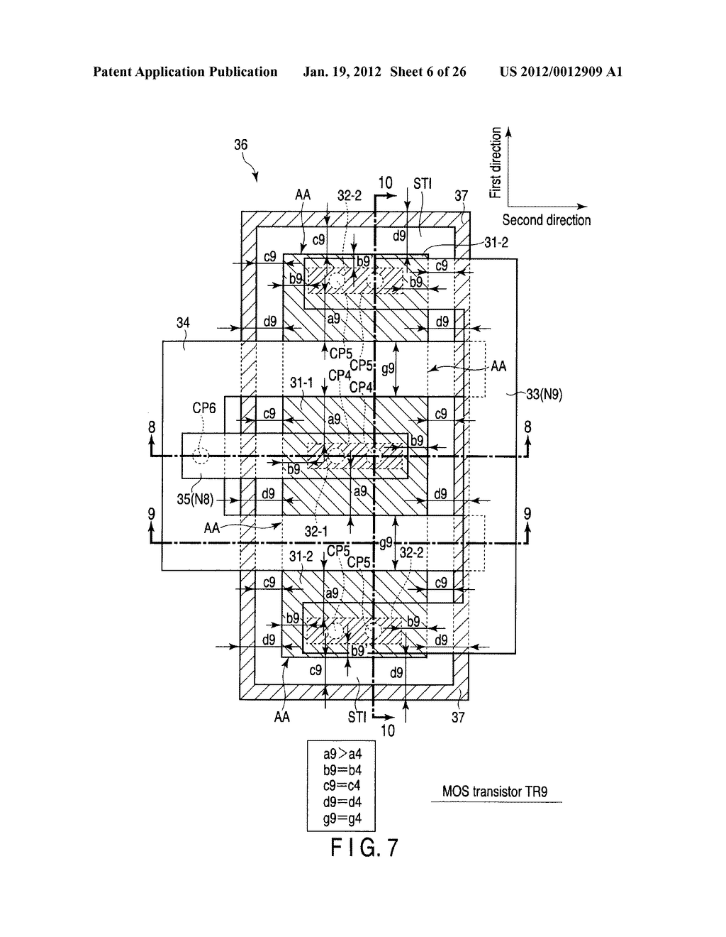 SEMICONDUCTOR DEVICE INCLUDING MEMORY CELL HAVING CHARGE ACCUMULATION     LAYER - diagram, schematic, and image 07