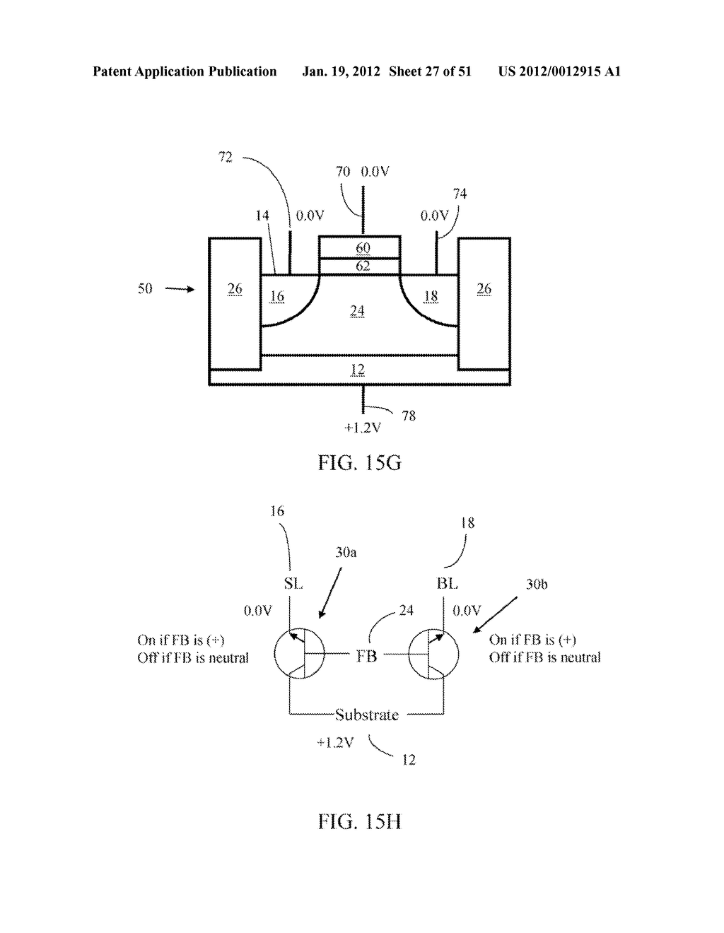 SEMICONDUCTOR MEMORY HAVING ELECTRICALLY FLOATING BODY TRANSISTOR - diagram, schematic, and image 28