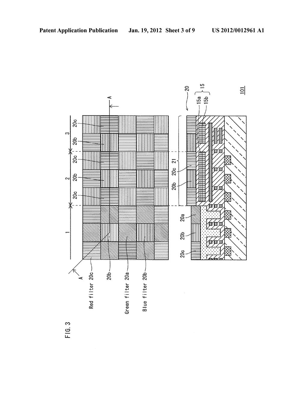 SOLID-STATE IMAGING DEVICE AND METHOD OF MANUFACTURING OF SAME - diagram, schematic, and image 04