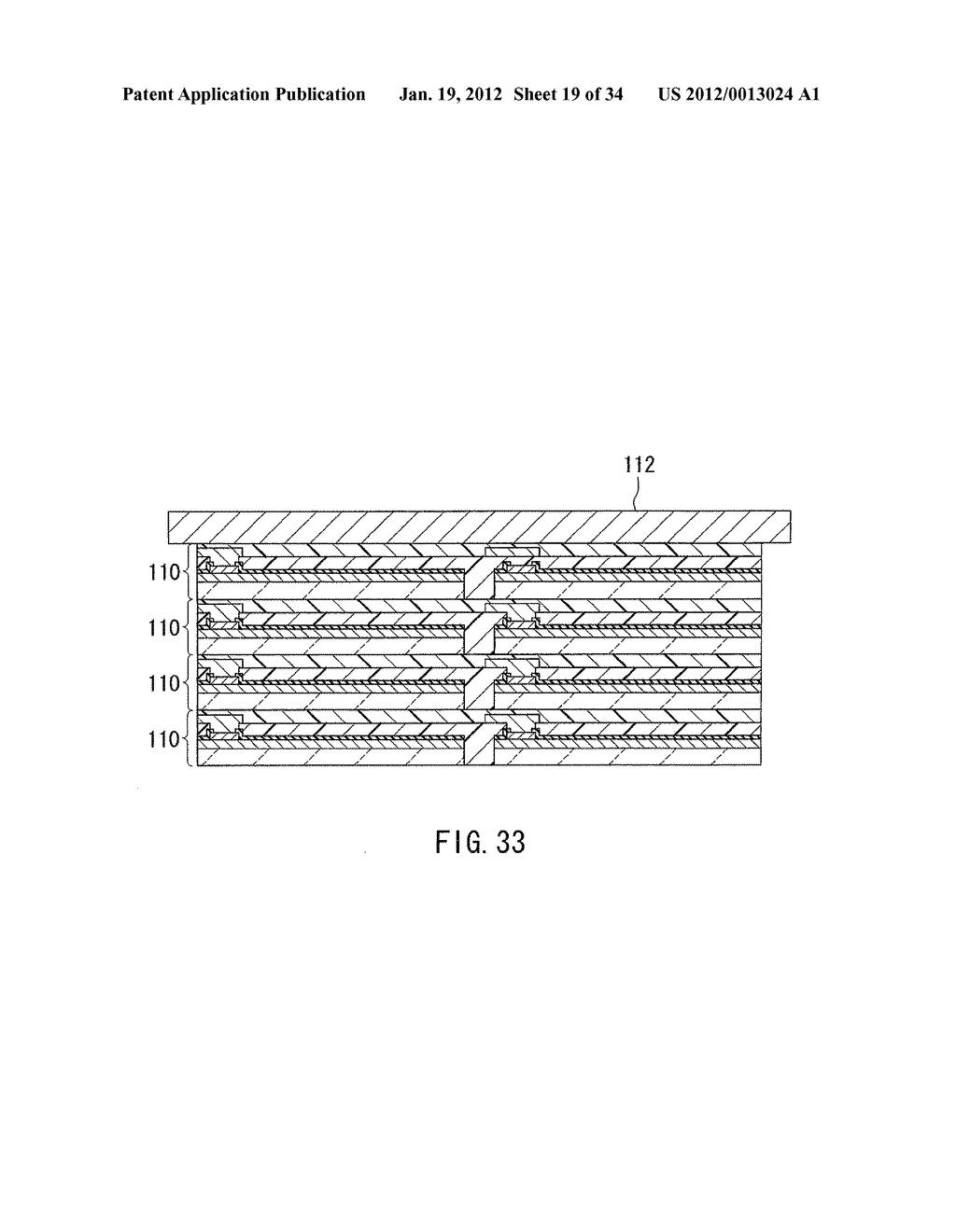 Layered Chip Package and Method of Manufacturing Same - diagram, schematic, and image 20