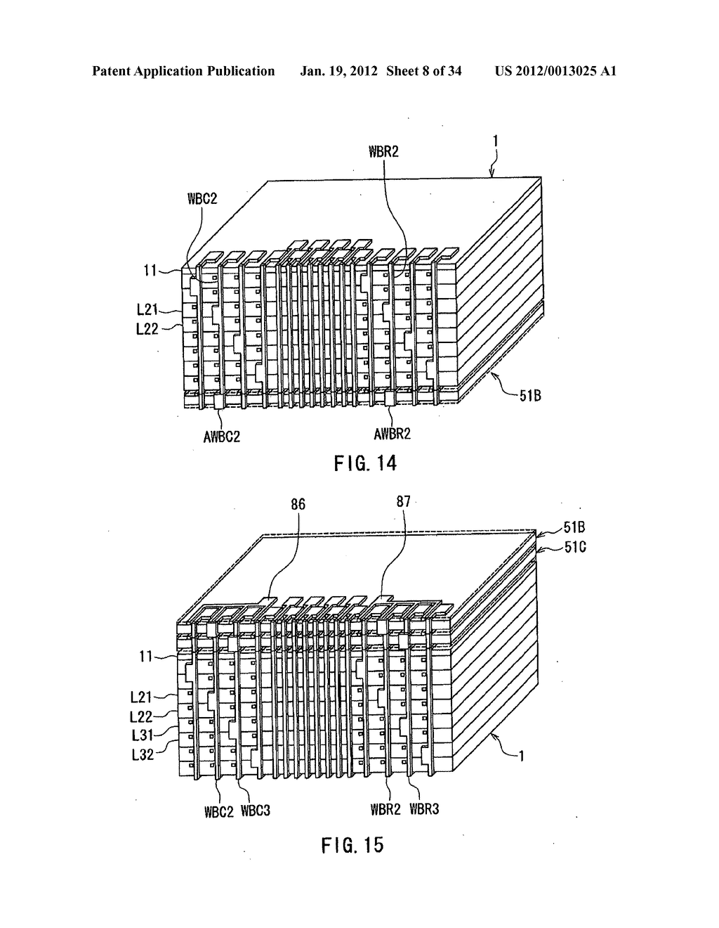 Layered Chip Package and Method of Manufacturing Same - diagram, schematic, and image 09