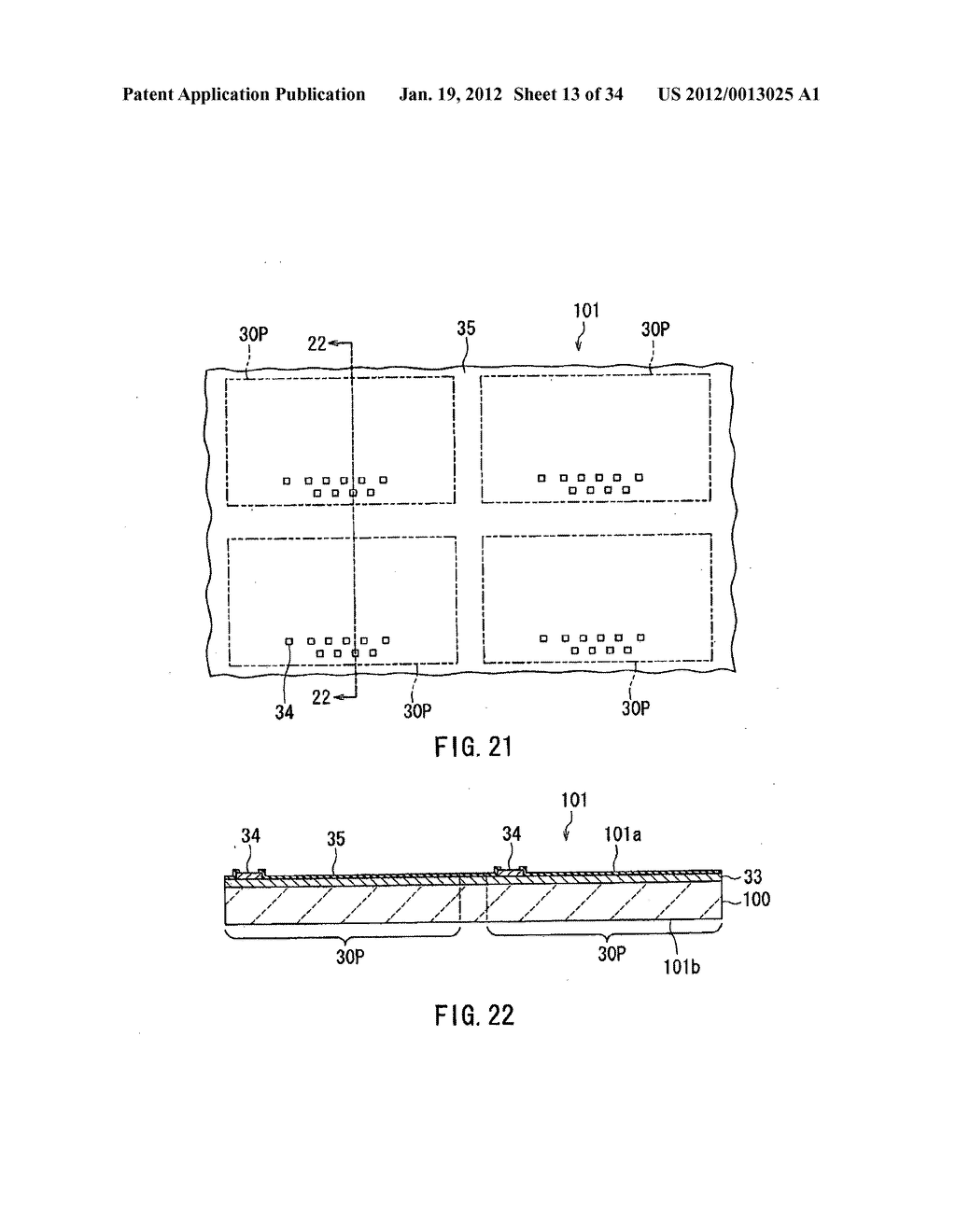 Layered Chip Package and Method of Manufacturing Same - diagram, schematic, and image 14