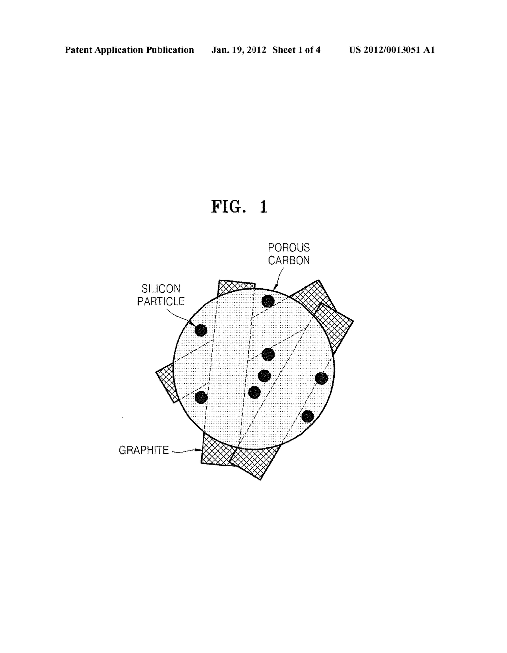 POROUS ANODE ACTIVE MATERIAL, METHOD OF PREPARING THE SAME, AND ANODE AND     LITHIUM BATTERY EMPLOYING THE SAME - diagram, schematic, and image 02