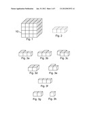 Puzzle with Polycubes of Distributed and Low Complexity for Building Cube     and Other Shapes diagram and image