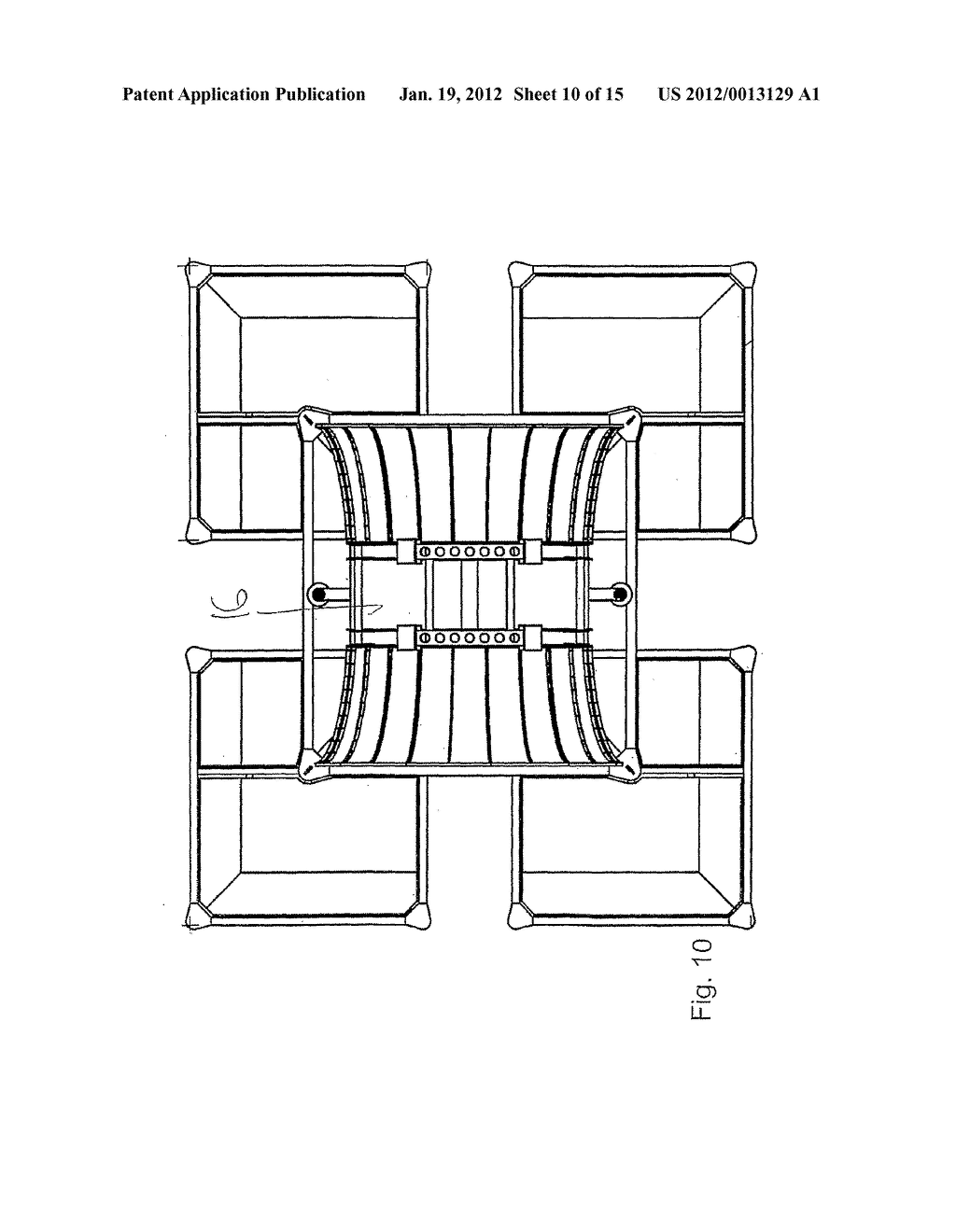 CENTRAL AXIS WATER TURBINE - diagram, schematic, and image 11