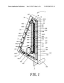 Gravity power generating apparatus diagram and image