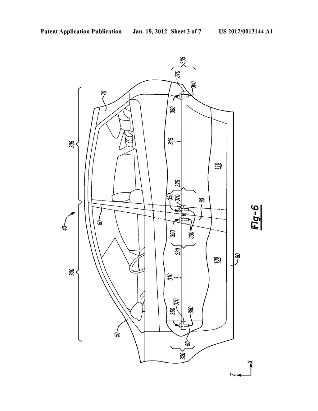 Vehicle Structural Reinforcement System - diagram, schematic, and image 04